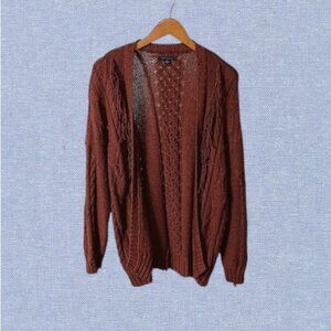 American Eagle Fringe Open Front Cardigan Size XS/S